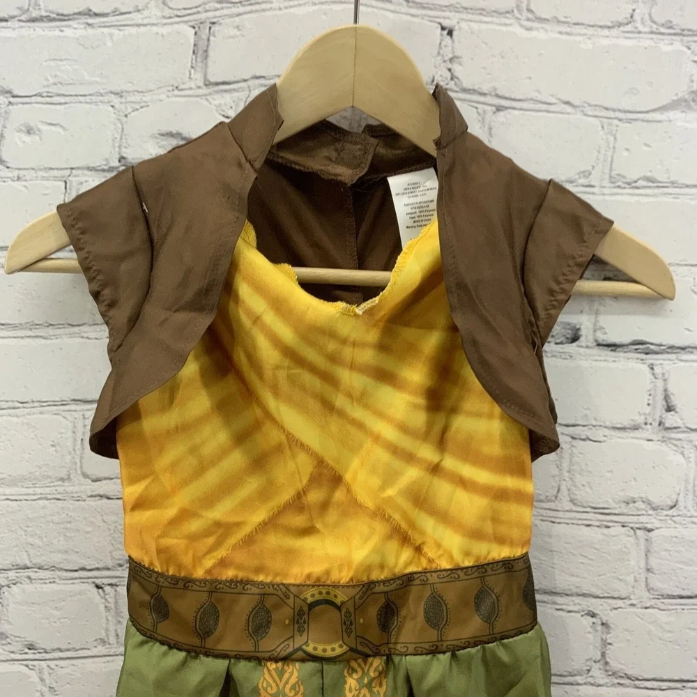 Disney Raya The Last Dragon Costume Outfit Dress Up Sz 4-6X
